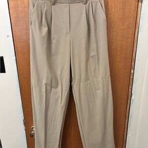 Lululemon Daydrift High-Rise Wide-Leg Trouser Size M Tall in Sheer Oak